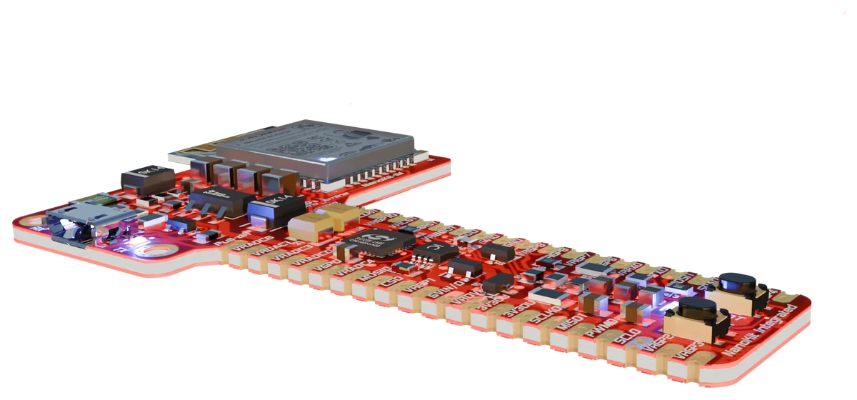 NanoKit Integrated ESP32 development board